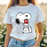 Snoopy hugs Dr Pepper Cute Shirt