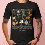 Lord Of The Rings Botany Of Middle Earth Flowers Shirt