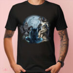 Wolf Moon Emo Meme Shirt