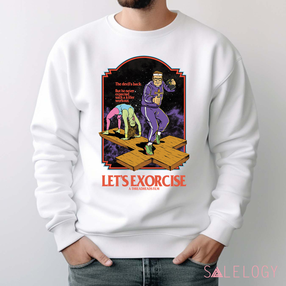 Let's Exorcise The Devil's Back But He Never Expected Such A Killer Workour Shirt