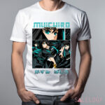 Muichiro Tokito Kimetsu no Yaiba Demon Slayer Anime Black Shirt