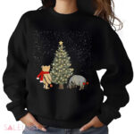 Winnie the Pooh Eeyore Christmas Tree Shirt