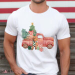 Truck GoldenDoodle Christmas Tree Shirt