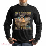 Capybara Sad Is Temporary Swag is Forever Meme Shirt