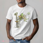 Frog Reading Book Shirt