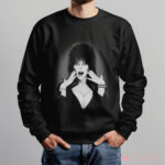 Elvira 1980s Vampire Witch Scream shirt