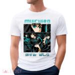 Muichiro Tokito Kimetsu no Yaiba Demon Slayer Anime Black Shirt