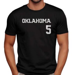 Oklahoma Sooners Softball Ella Parker 5 T Shirt