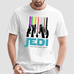 Jedi Justice Equity Diversity Inclusion T Shirt