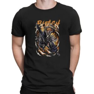 Ichigo Kurosaki Shirt, Bleach Shirt, Anime Shirt, Vintage Shirt, Cotton Unisex Shirt, Crew Neck, Size S- 4XL, Menswear Top, Womenswear Top Underwear Streetwear