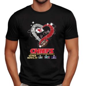 Heart Kansas City Chiefs Super Bowl Champions Shirt