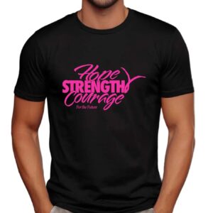 Hope Strength Courage For The Future Play4kay Basketball Shirt