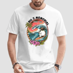 Big Z Memorial Surf Off Surf Wave T Shirt