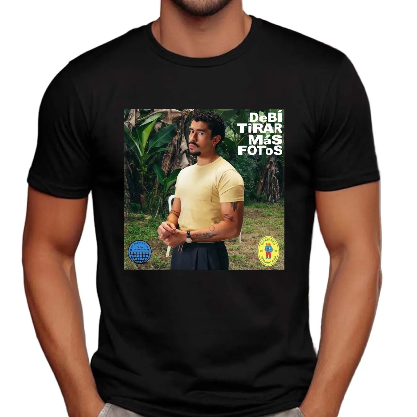 Bad Bunny 2025 DTMF Album Graphic, Gift for Men, Gift for Women, Crew Neck Shirt, Trending Shirt