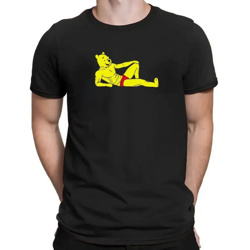 Buff Winnie The Pooh Red Panties T Shirt