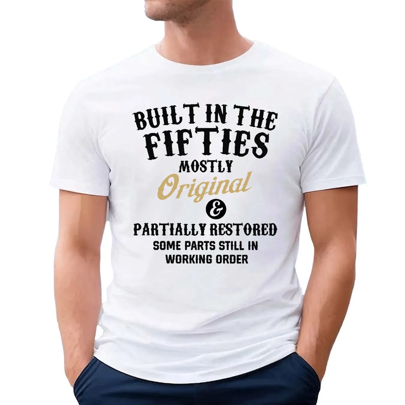 Built In The Fifties mostly Original partially Restored some Parts Still In Working order T Shirt