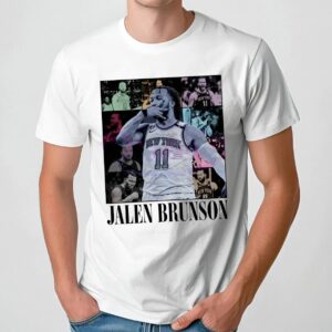 Jalen Brunson New York Basketball Vintage Bootleg 90s T Shirt
