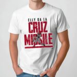 Elly De La Cruz Cincinnati Reds Missile Off The Bat T Shirt