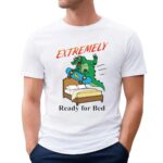 Skateboarding Crocodile Extremely Ready For Bed T Shirt