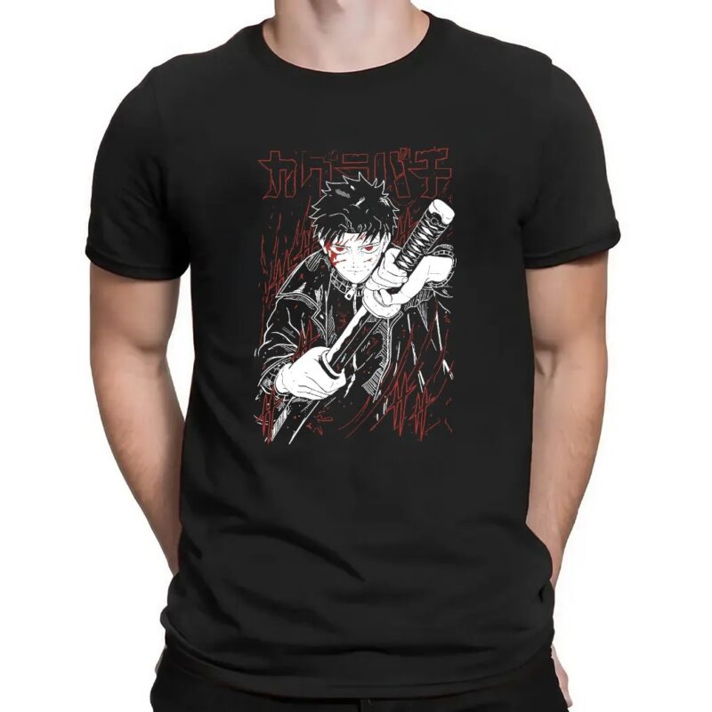 Chihiro Rokuhira Shirt, Kagurabachi Shirt, Anime Shirt, Vintage Shirt, Cotton Unisex Shirt, Crew Neck, Size S- 4XL, Menswear Top, Womenswear Top Underwear Streetwear