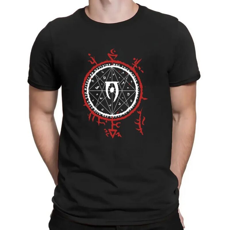 Dark'Vintage Oblivion T-Shirt Elder Scrolls IV Fan Shirt, RPG Gamer Tee, Bethesda Video Game Merch, Fantasy Game Gift for Him, Retro Gaming Shirt'front