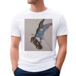 Skateboarding Bird Meme T Shirt
