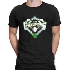 Oregon Ducks Baseball Big 10 Champions 2025 T Shirt
