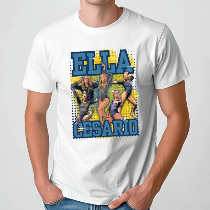 Ella Cesario California Golden Bears Women’s Gymnastics T Shirt