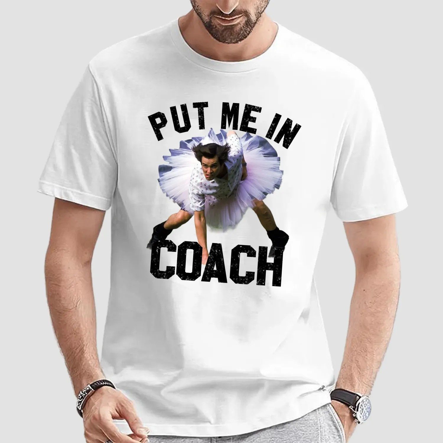 Funny Put Me in Coach Jim Carey T-shirt, Put Me in Coach Jim Carey Sweatshirt