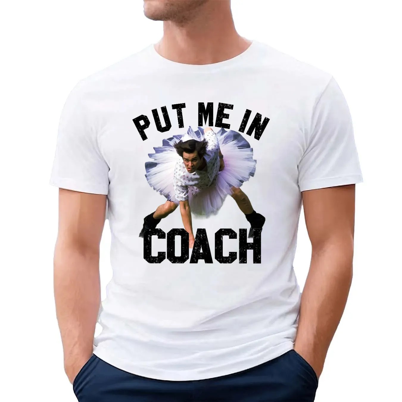 Funny Put Me in Coach Jim Carey T-shirt, Put Me in Coach Jim Carey Sweatshirt