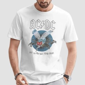 Mosquito AC DC Fly On The Wall Tour 1985 Vintage Shirt