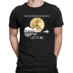 Guitar Moon Hippie Whisper Words Of Wisdom Let It Be Shirt
