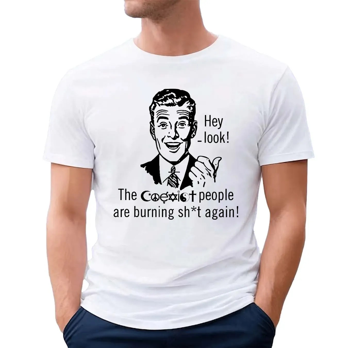 Hey look the Coast people are burning shit again T Shirt