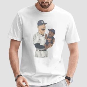 Yankees Holding Crying Mets Baby Baseball T Shirt