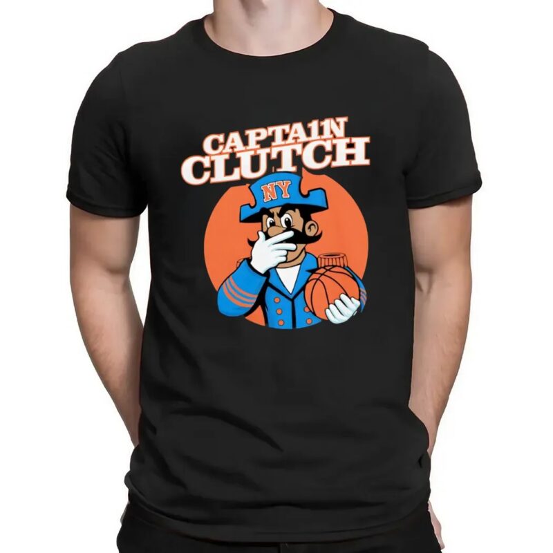 Jalen Brunson New York Knicks Captain Clutch T Shirt