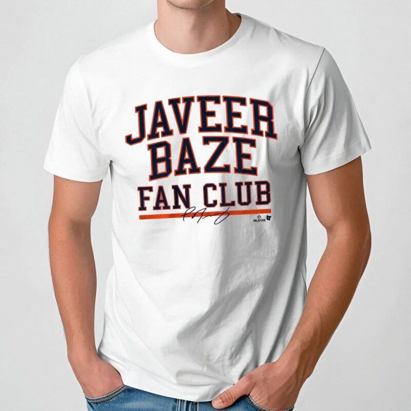 Javier Báez Detroit Tigers Javeer Baze Fan Club Signature T Shirt