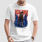 Jalen Brunson New York Basketball Skeleton The Vibes Are Immaculate T Shirt