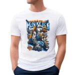Skeleton Knicks Sky New York Knicks NBA Playoffs 2025 T Shirt