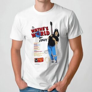 Scarlett Johansson The Waynes World Tour 1991 Saturday Night Live SNL T Shirt