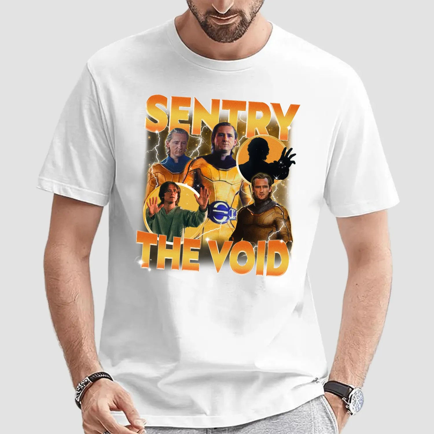 Limited Sentry Thunderbolts Shirt, Thunderbolts shirt, MCU T-shirt, Lewis Pullman as Robert Reynolds Retro, Gift For Women and Man Unisex Tee