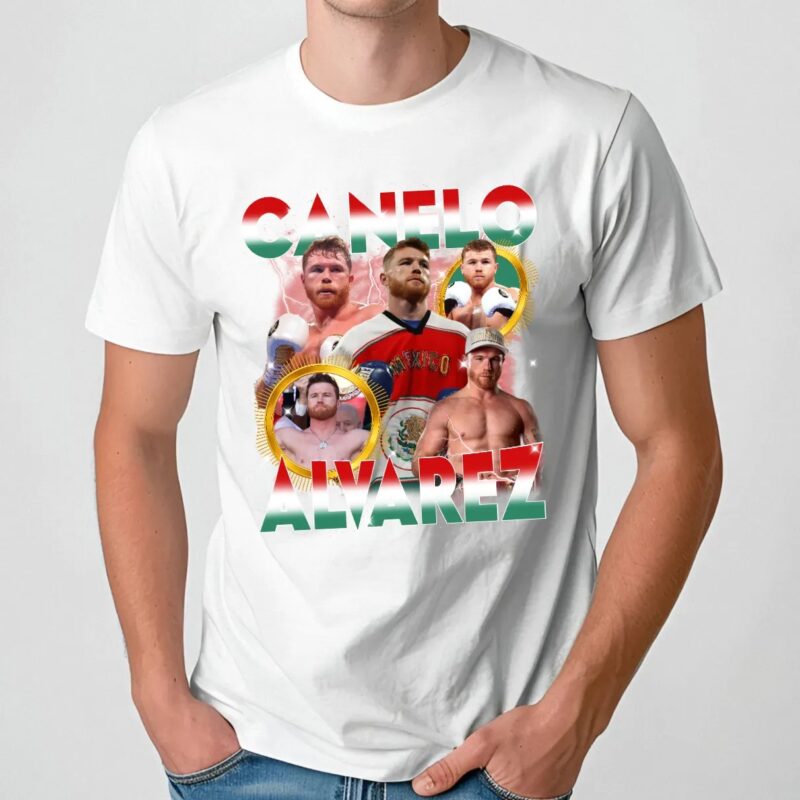 Limited Style Canelo Alvarez T-shirt, Vintage Boxing Shirt, Classic 90s Graphic Tee, Unisex, Vintage Bootleg, Retro Design