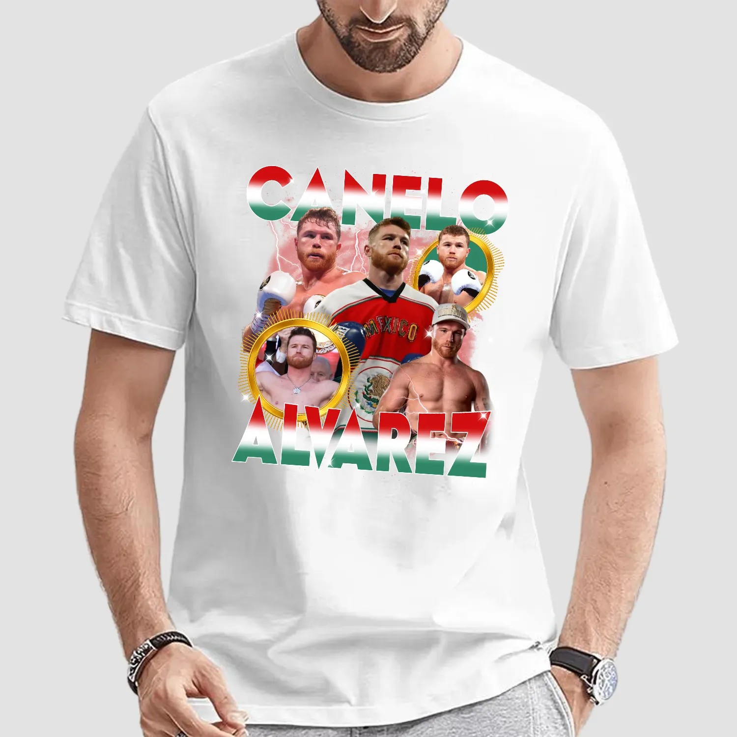 Limited Style Canelo Alvarez T-shirt, Vintage Boxing Shirt, Classic 90s Graphic Tee, Unisex, Vintage Bootleg, Retro Design