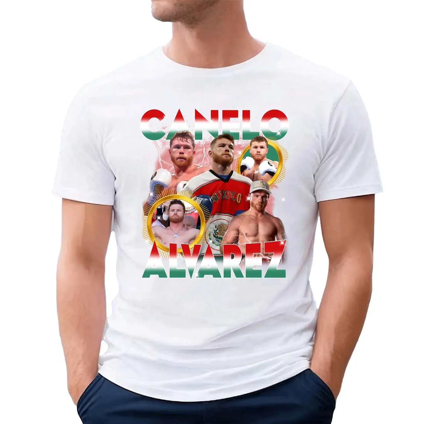 Limited Style Canelo Alvarez T-shirt, Vintage Boxing Shirt, Classic 90s Graphic Tee, Unisex, Vintage Bootleg, Retro Design
