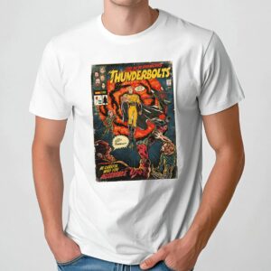 Aesthetic Marvel Thunderbolts 2025 Action Superhero Movies Streetwear Unisex Comfort Colors T-Shirt
