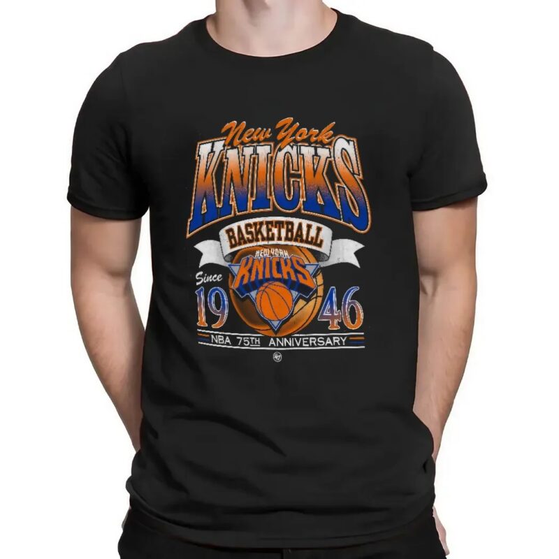 New York Knicks Basketball Since 1946 NBA 75th Anniversary City Edition T Shirt