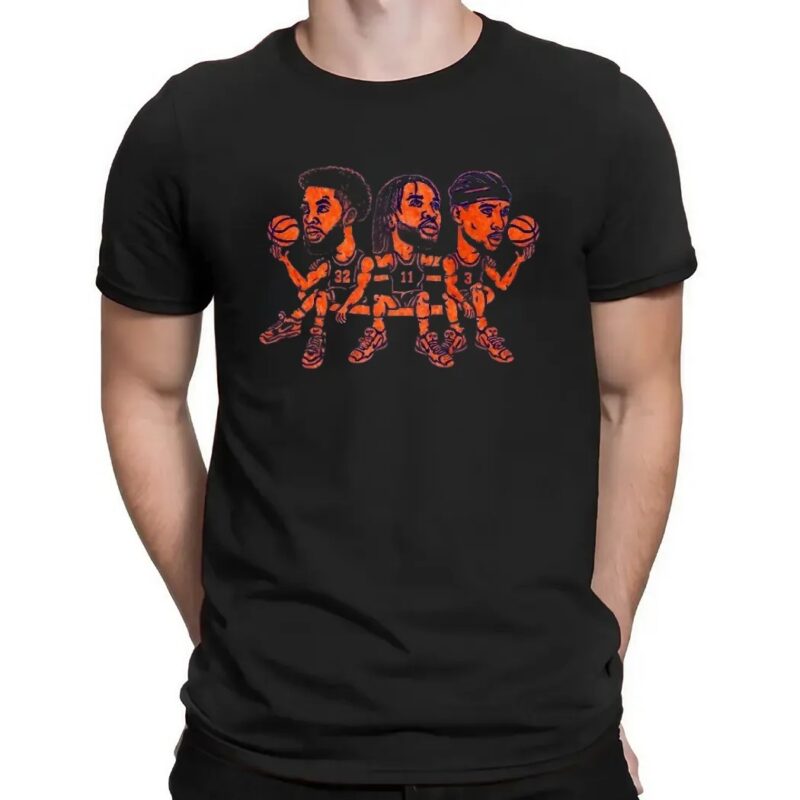 New York Knicks Karl Anthony Towns Jalen Brunson Josh Hart T Shirt