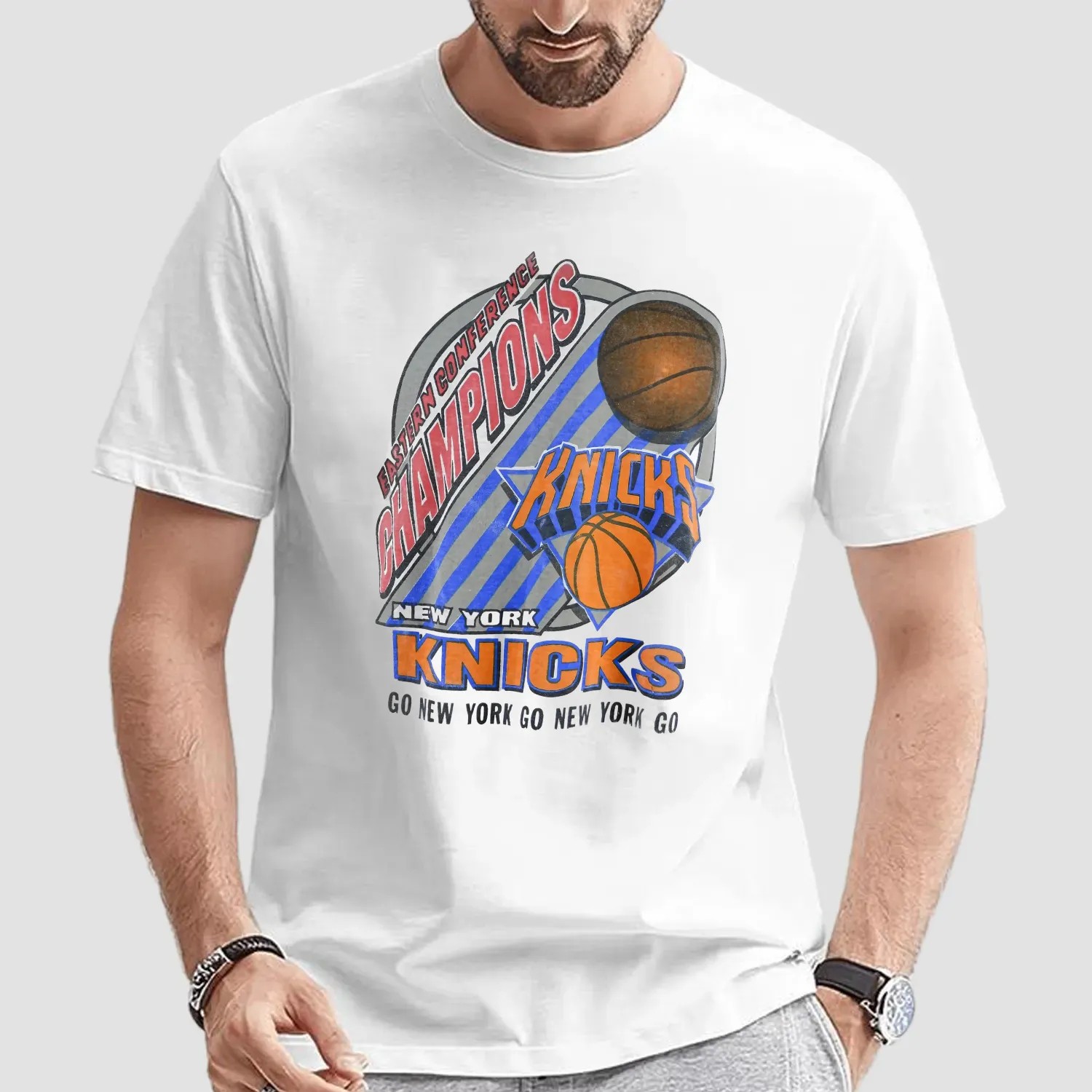 New York Knicks Spell-out Eastern Conference Champions Go New York T Shirt