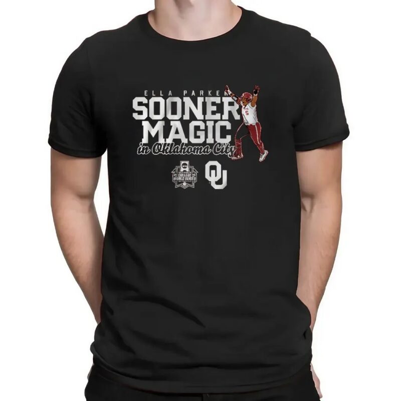 Oklahoma Softball Ella Parker Sooner Magic in Oklahoma City T Shirt