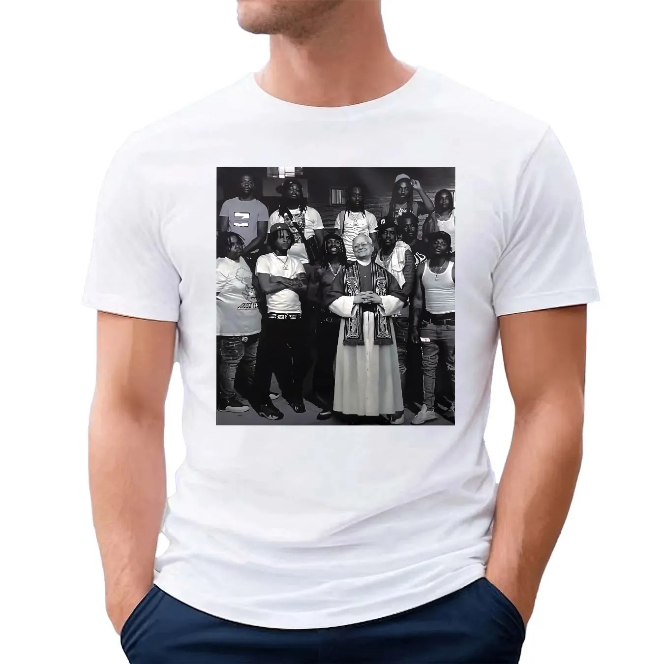 Pope Leo XIV O Block Chicago T Shirt, Funny Gang Parody Tee, Meme Humor, Out Of Pocket Humor, Gen Z Shirt, Dank Meme, Offensive Tee