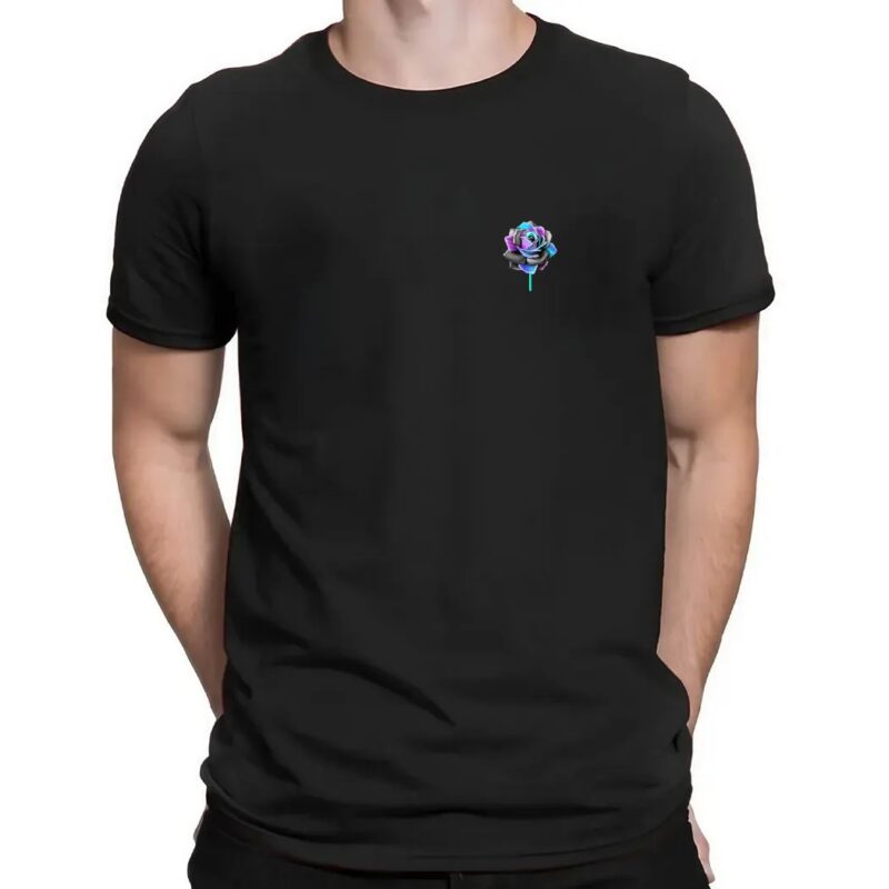 Roses Never Give Up American Flag Neon Shirt